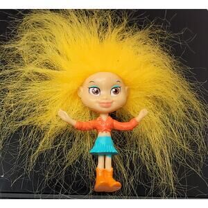 2006 McDonald Sophia Trollinito Yellow MiniFro Doll
